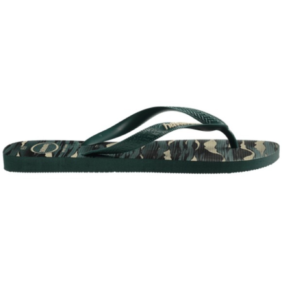 NWT Havaianas Men's Top Camo Flip Flops 9/10 - Picture 4 of 5